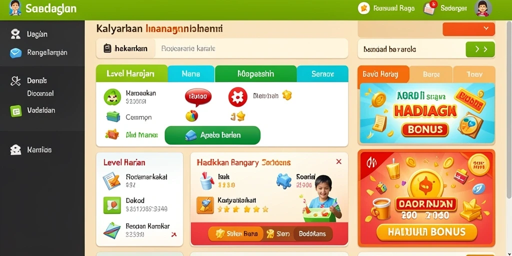 Karakter menarik yang mudah dikenali.