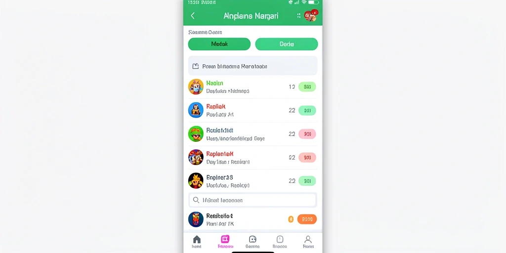 Sistem rewards yang menarik setiap pemain.