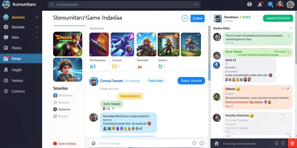 Komunitas aktif yang siap membantu pemain baru.